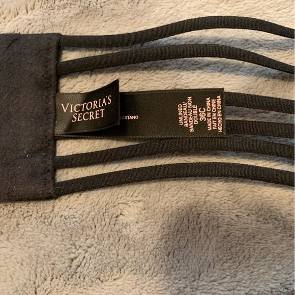 Victoria’s secret Bandeau Bra Black - Picture 11 of 12